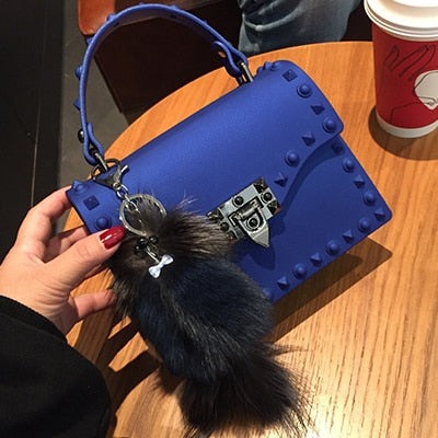 Trendy Handbag With Spikes