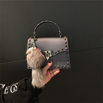 Trendy Handbag With Spikes