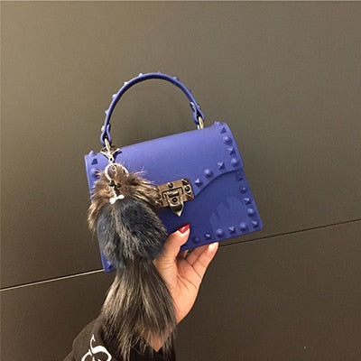 Trendy Handbag With Spikes