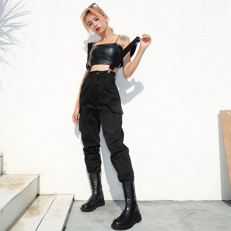 Cargo Overall Pants