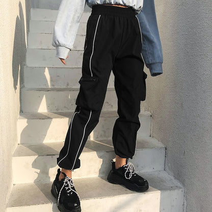 Striped Cargo Pants