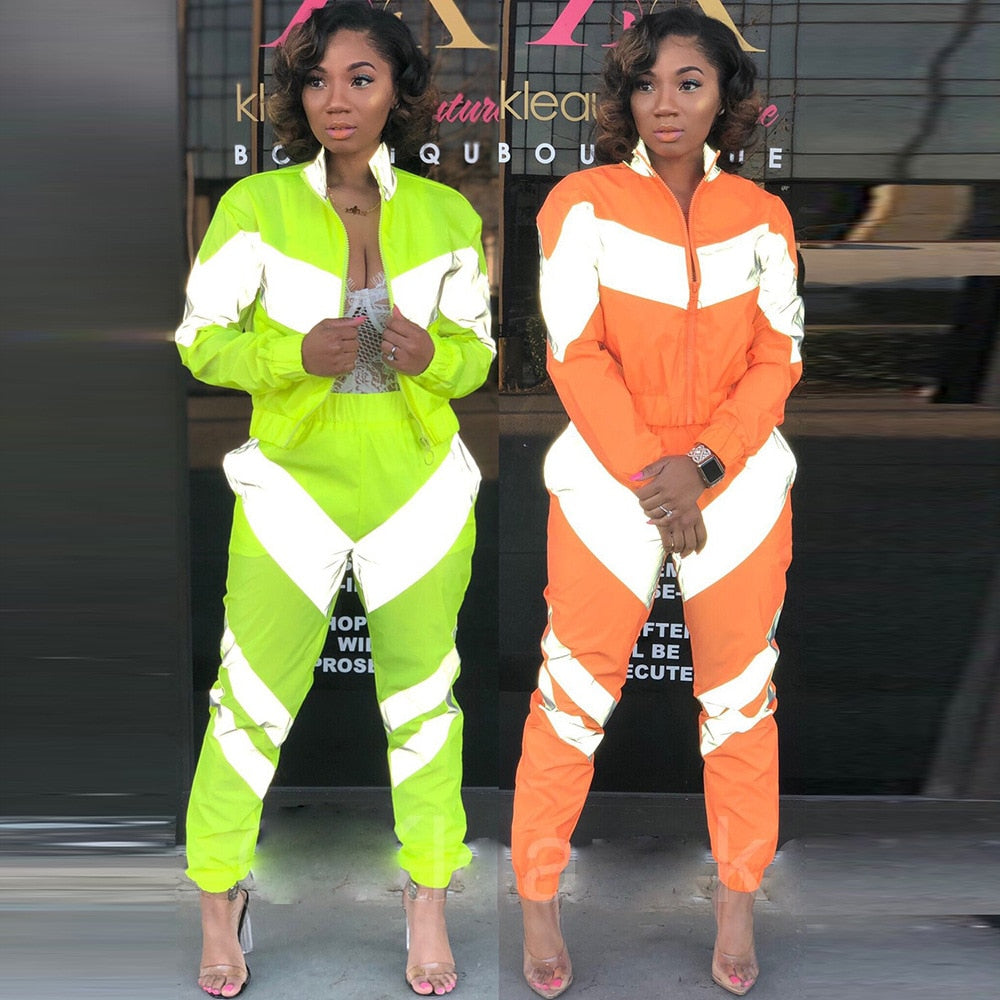 Neon Tracksuit Stripes