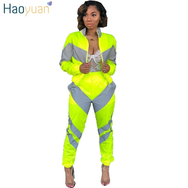 Neon Tracksuit Stripes